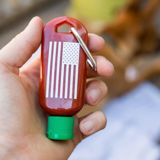 Hot sauce on the go!