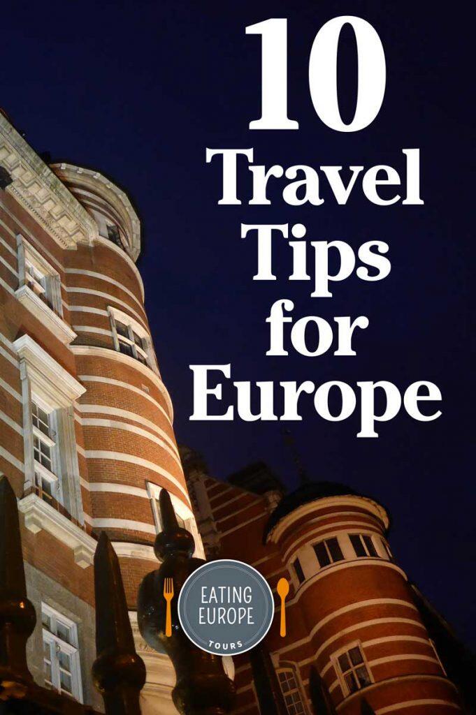 10 Travel Tips for Europe