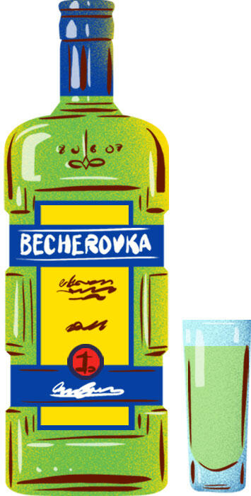 Becherovka - Best Czech Foods