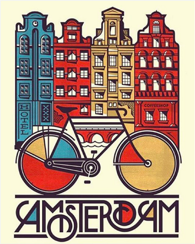 Instagram of the Month - we're loving this old school travel poster!
