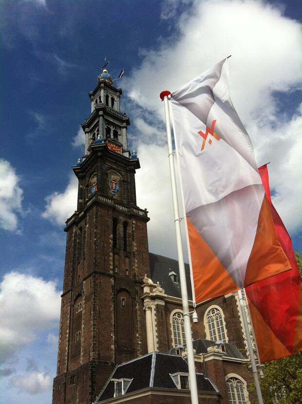 Kings day Amsterdam Westerkerk