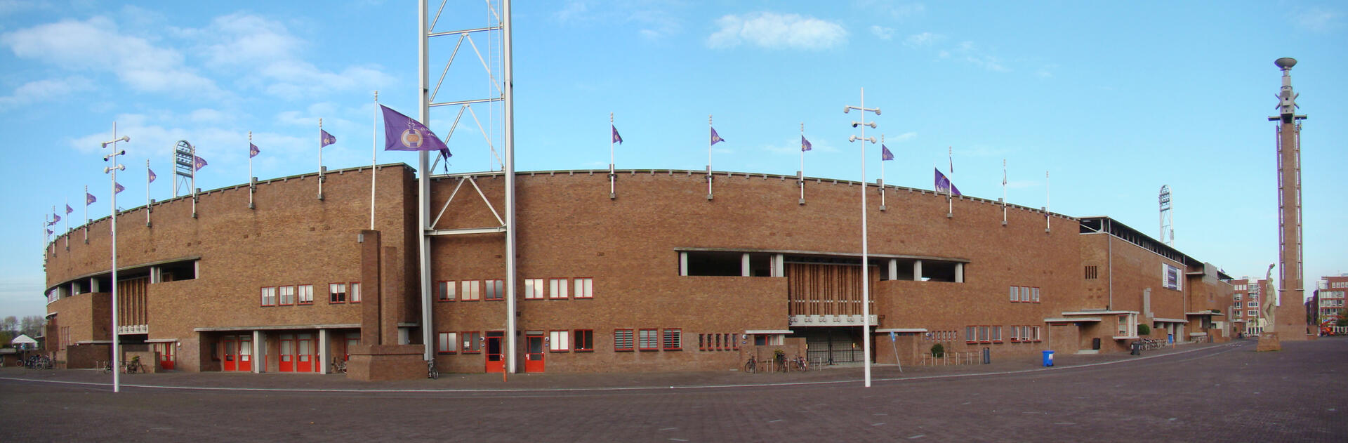 The front of Amsterdam