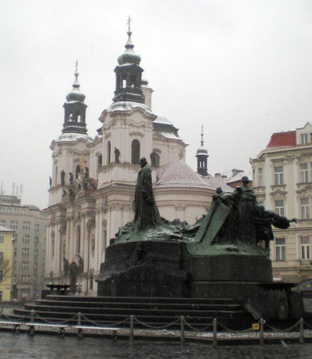 Prague in winter