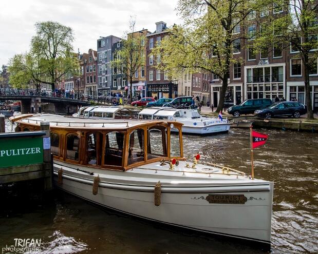 Pulitzer Hotel boat Amsterdam