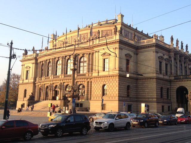 Rudolfinium Exterior - Prague