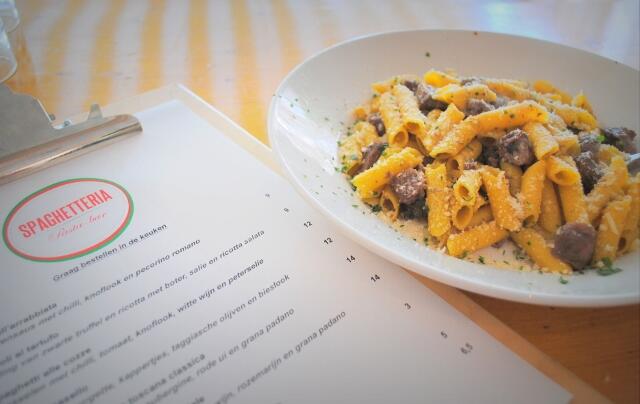 Spaghetteria Amsterdam gluten-free pasta
