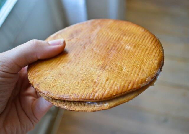 Stroopwaffel from Lanskroon bakery Amsterdam
