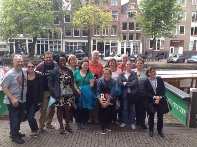 Tour guide Chrisje with Eating Amsterdam
