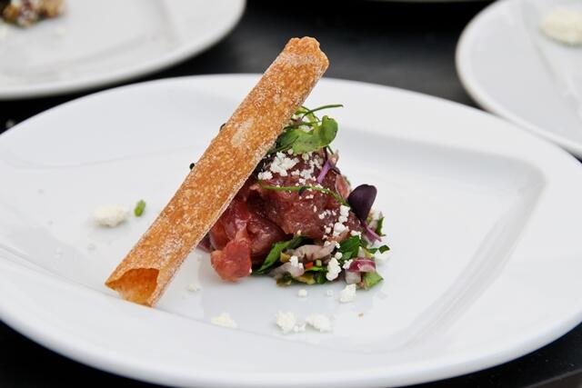 Tuna Tartare from La Cucina, Boscolo Hotel Prague