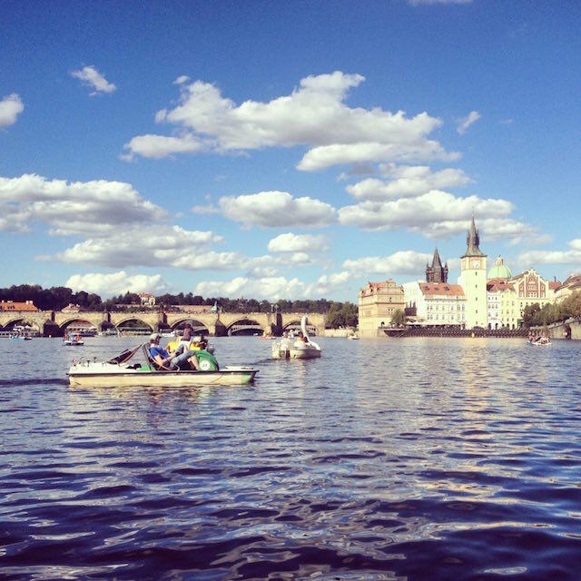 View from Pedal Boats