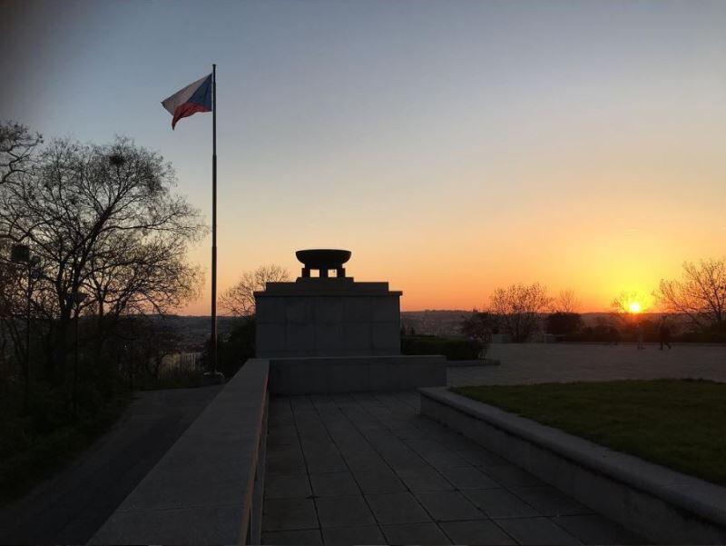 Enjoy Sunset from Vitkov Hill