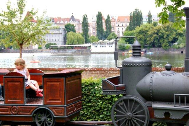 Zofin island steamer - Prague