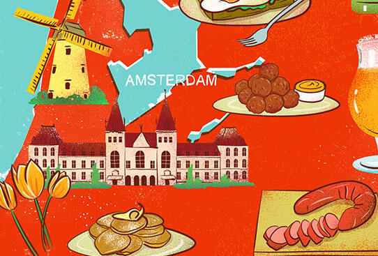 Dutch Foodie Map – Where to Find Dutch Food in Amsterdam