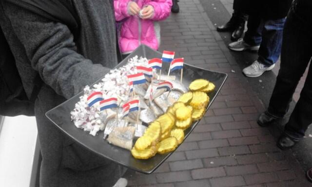 herring - vlaggetjes dag