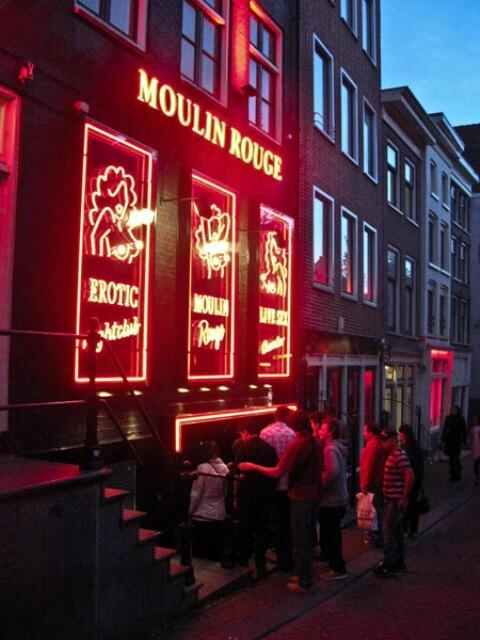 Light map red district amsterdam Amsterdam Red