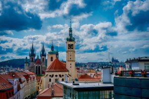 View of Prague castle