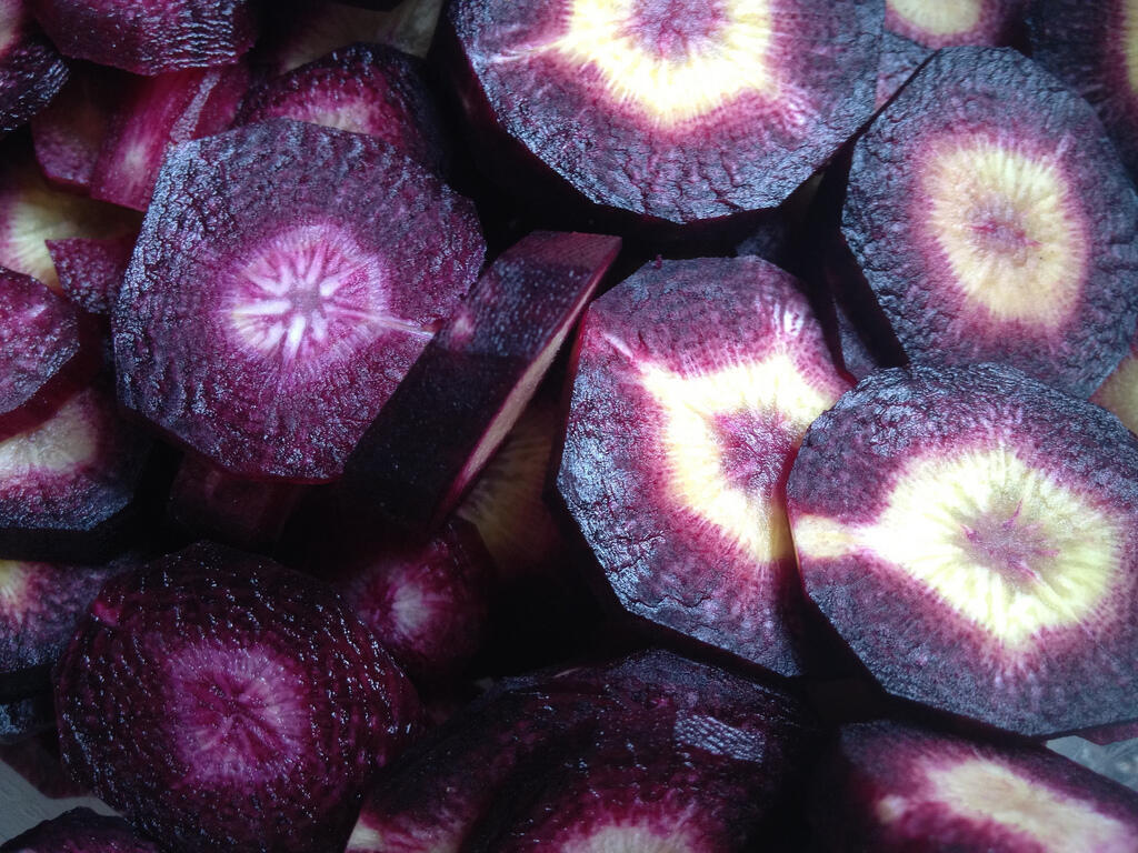 purple carrots