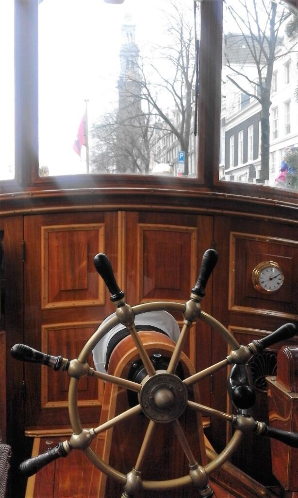 westertoren as seen from the boat