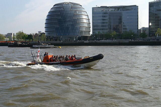 A RIB London boat tour. Photo: David Merritt