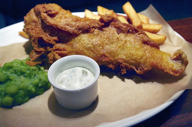Fish and chips is one of the most popular foods in London. Photo: Adam_T4