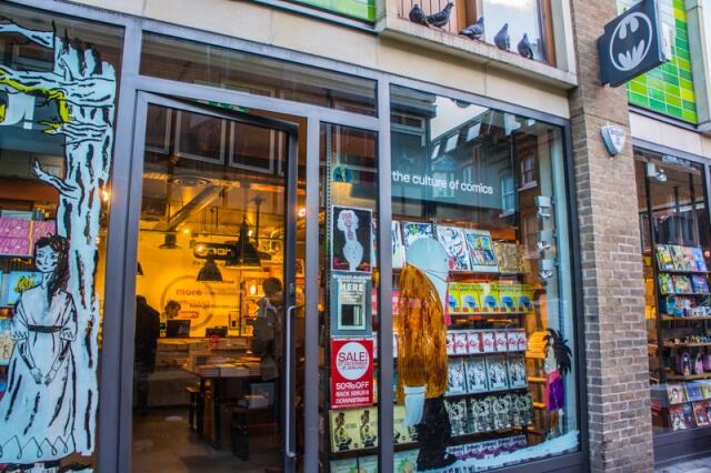 Gosh comics Soho