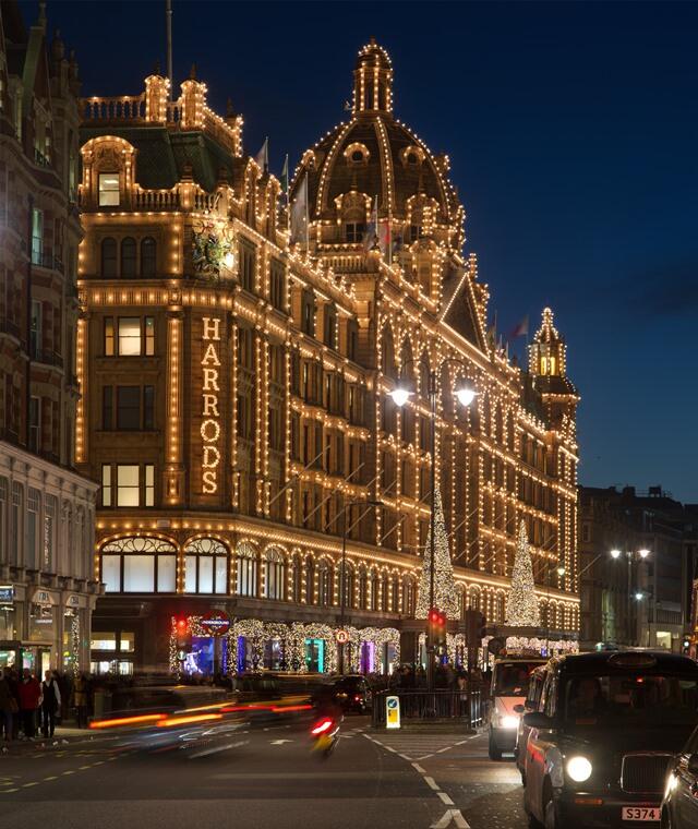 Shopping Harrods - London on Thursday night