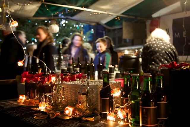 The Southbank Christmas market. (Photo credit: Belinda Lawley)