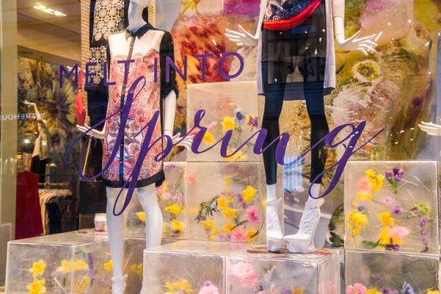 Spring shopping easter london
