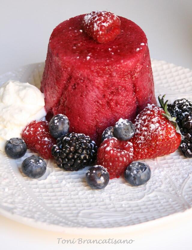 Summer Pudding British recipe