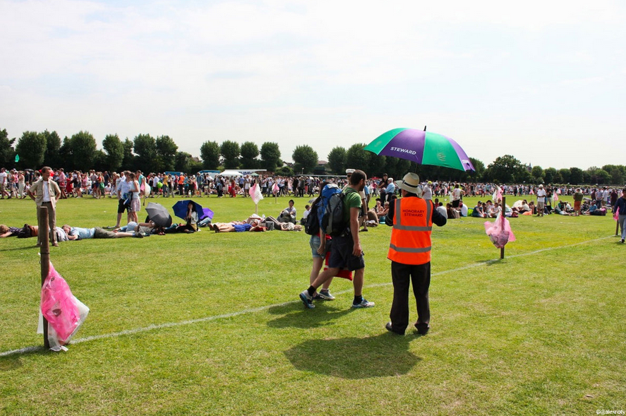 The Wimbledon queue