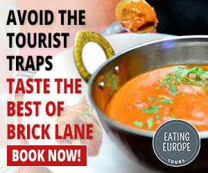 Brick Lane - Flavours of India and Beyond - Eating London Food Tours - https://www.eatingeurope.com/brick-lane-food-tour/