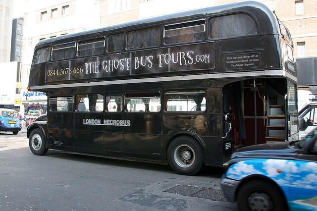 The Ghost Bus. Photo by morebyless
