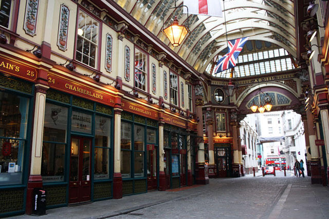 Leadenhall Market by Bobbi O'Gilvie.