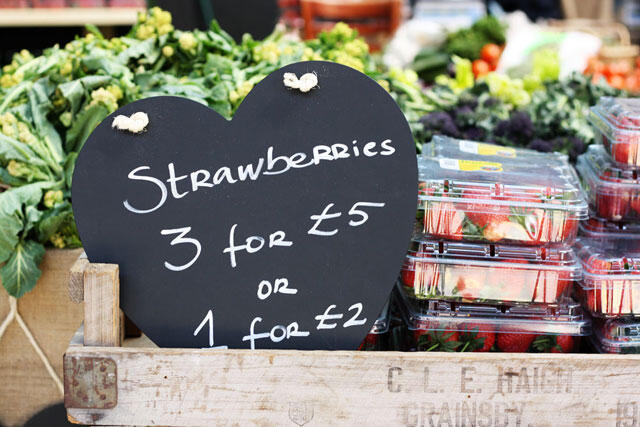 London Food Market by Bobbi O'Gilvie.