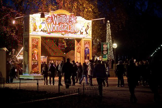 Winter Wonderland Hyde Park by Garry Knight.