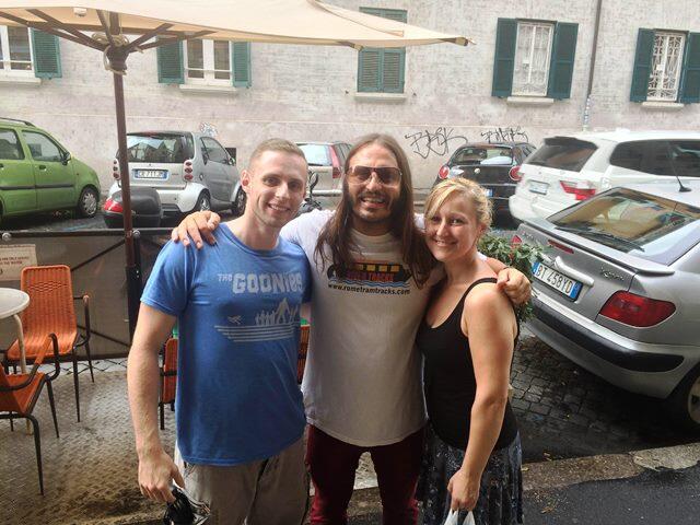 Domenico Eating Italy tour guide 2