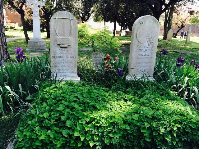 Keats and Shelley graves