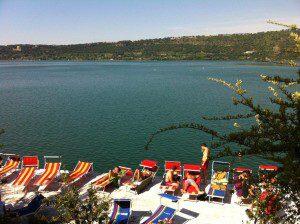 Great day trip from Rome is to one of the lakes - especially in summer
