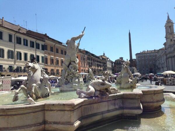 Piazza Navona in the historical centre