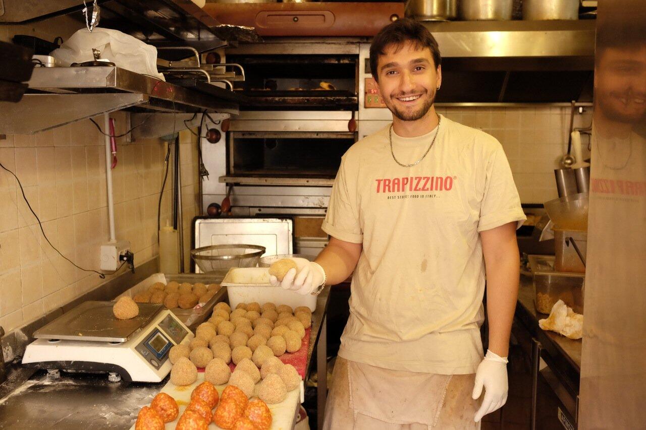 Meet Roberto - suppli creator extrarordinaire! (photo credit: Amber Paulen)