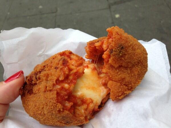 You'll love the suppli` at I Suppli but also their pizza al taglio