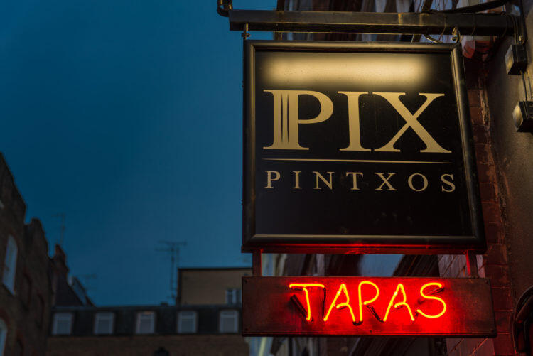 Pix Pintxos – Basque Pintxos Bar in London