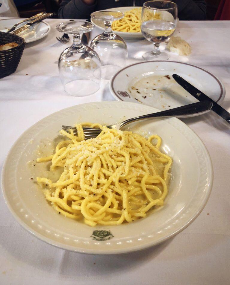 Classic Pasta The best cacio e pepe in Rome Eating Europe