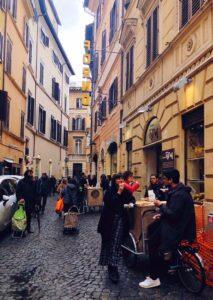outside of antico forno roscioli