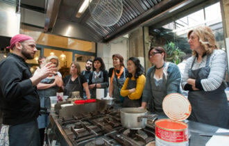 Pizza & Gelato Making Class in Oltrarno