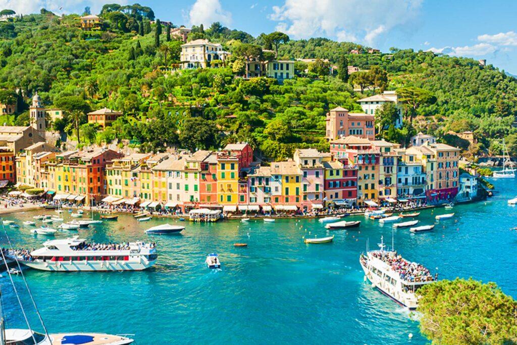 car trip around italy Italian Riviera - one of the best road trips in Italy