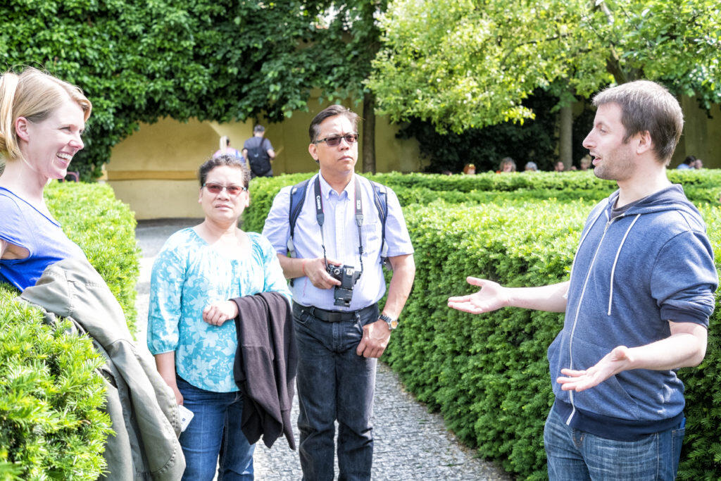 Franciscan Monastery Gardens | Prague Food Tours | Eating Europe