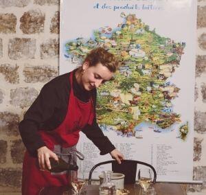 paris wine & cheese tasting