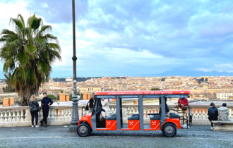 VIP Golf Cart Food Tour in Rome