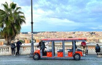 VIP Golf Cart Food Tour in Rome